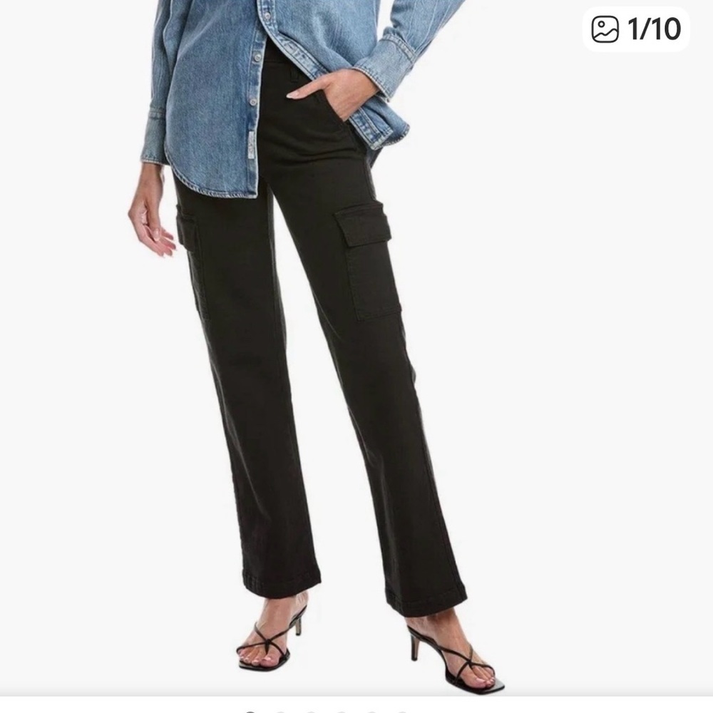 MOTHER Cargo Denim “straight up Rambler cargo skimp” style.